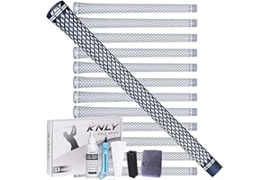 KNLY 360 Golf Grips Set of 13- Soft Rubber Golf Club Grips，Anti-Slip & High Traction，Grips with Tapes and Grips with Full Regripping Kit for Choice.