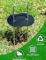 Wohohoho 50 Weed Control Membrane Pegs 50 Buffer Washers Garden Set view 5