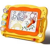 Large Magnetic Drawing Board Toddler Toys for 3 4 5 6 Year Old Kids Girls Boys, Doodle Board Montessori Preschool Educational Travel Toys Gifts for 3 4 5 6 Year Old Etch Sketch Erasable Writing Pad