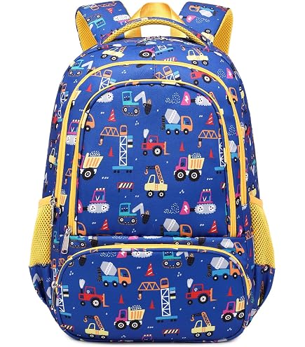 Amazon.com | abshoo Cute Lightweight Kids Backpacks for Boys Kindergarten Elementary School Backpack for Boy ages 4-8 (Cars Black)