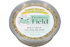 From The Field Gamma Blend - Catnip Leaf and Flower, Silver Vine and Valerian Root Mix 1 OZ Tub