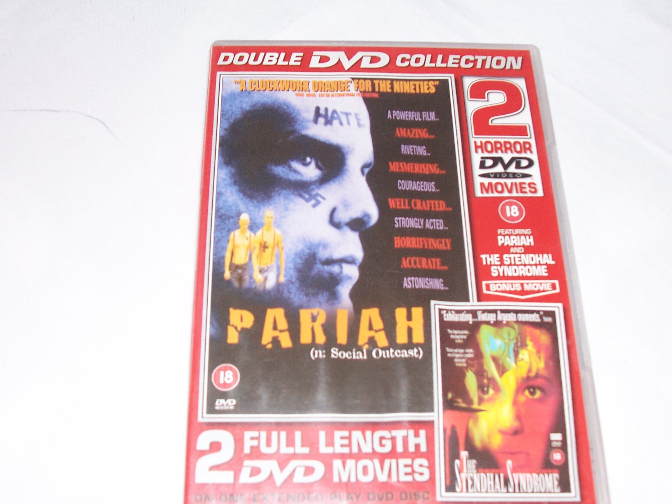 2 Horror Movies: Pariah/The Stendhal Syndrome