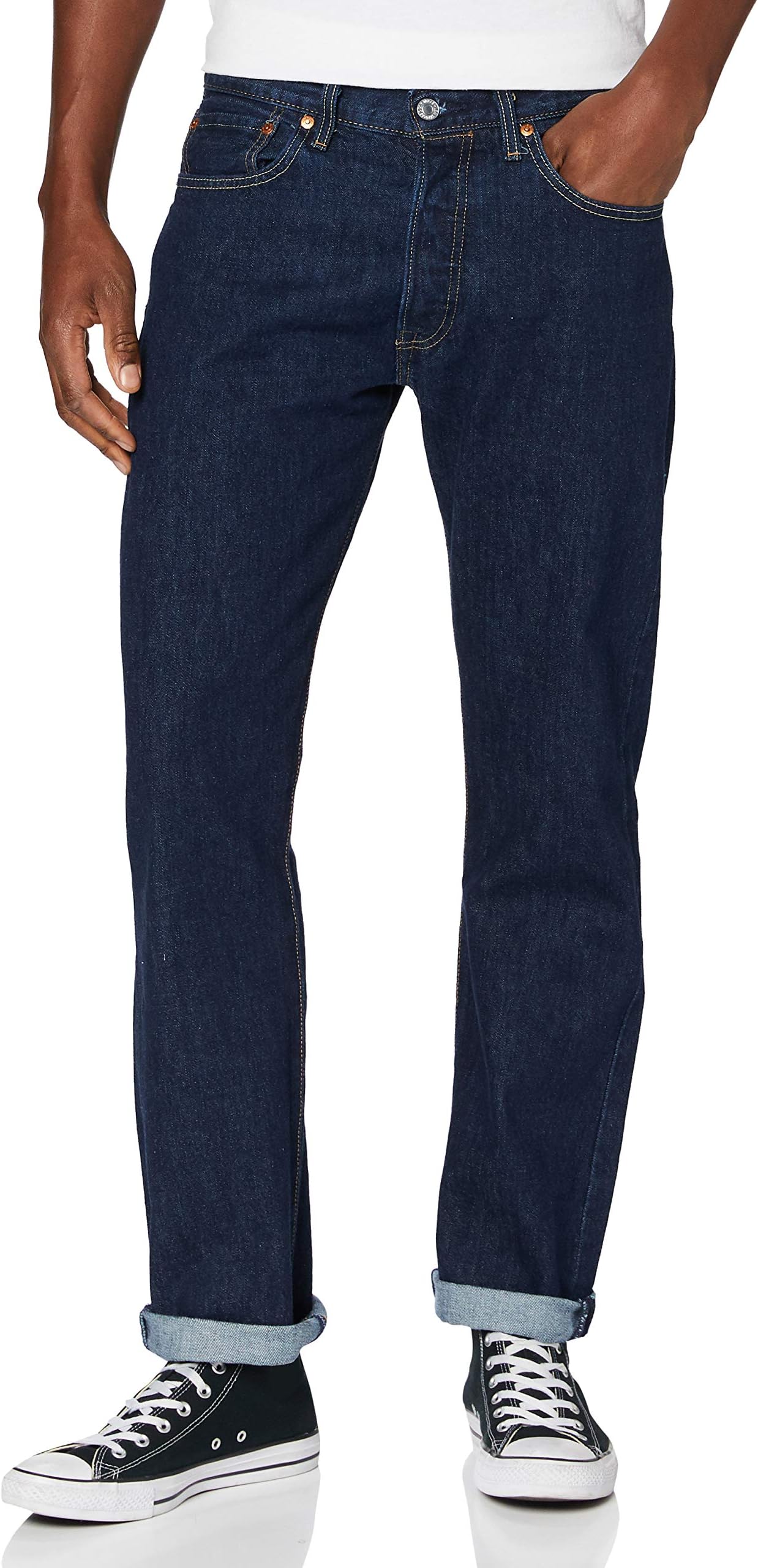 Levi's Men's 501 Original Fit Jeans, Blue