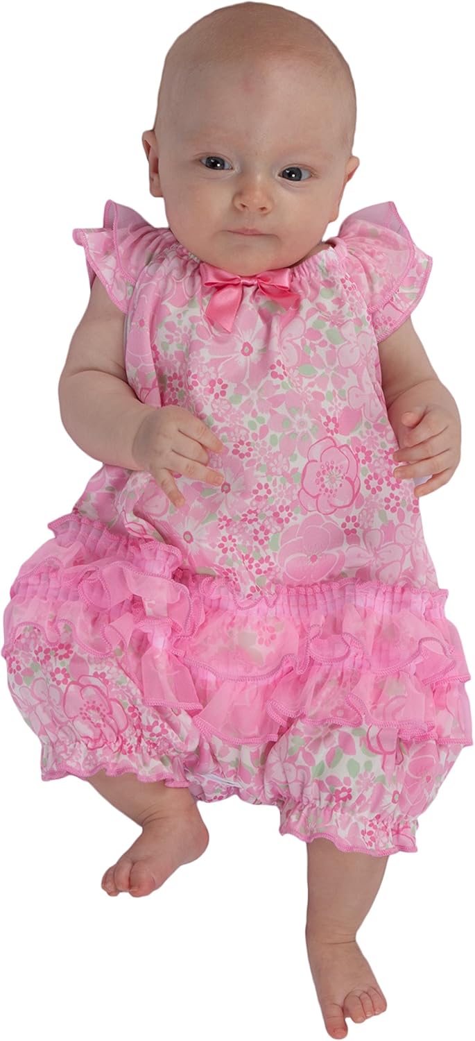 frilly romper baby
