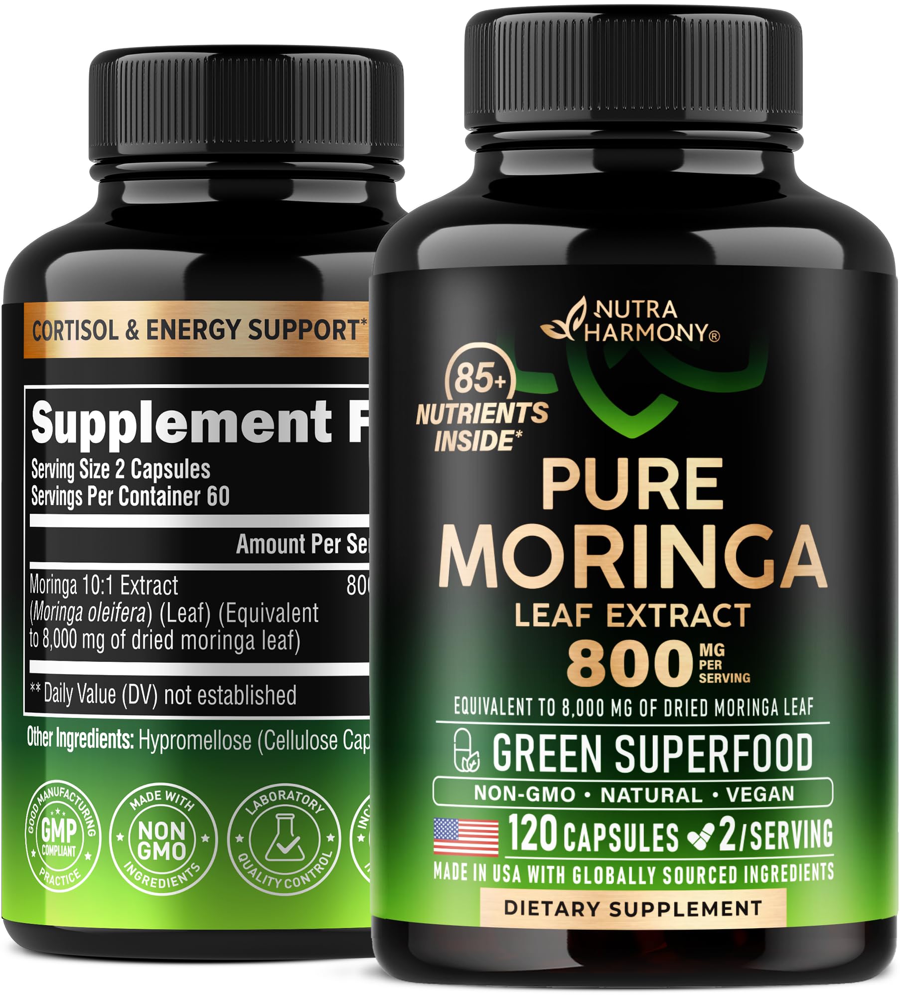 Pure Moringa Leaf Extract 800 mg