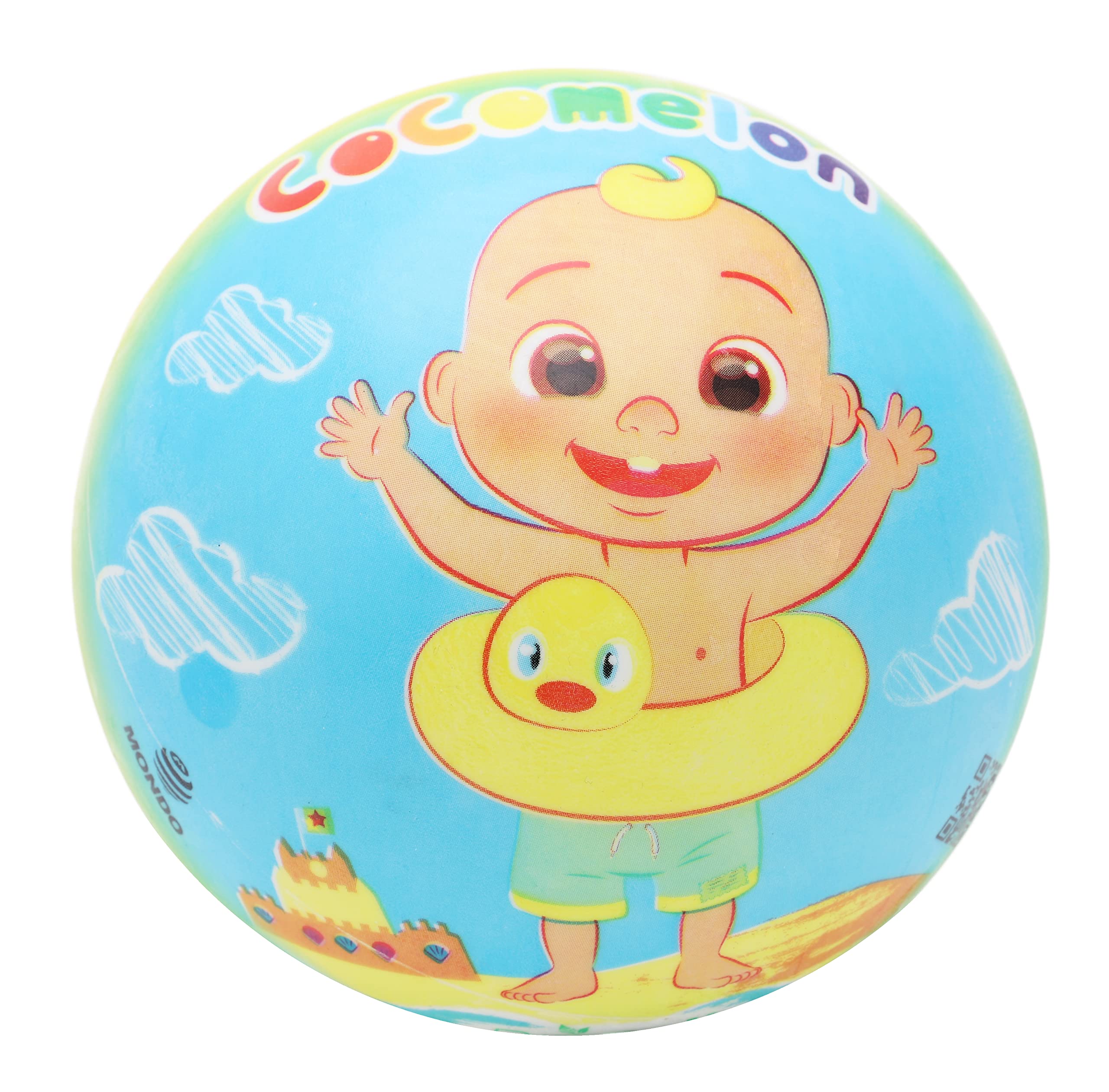 Toyland® 5.5 Inch (14cm) Cocomelon Happy Sunny Day Play Ball - Indoor & Outdoor Toys