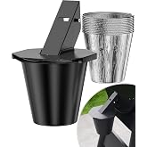 Upgraded Grease Bucket with Lid &amp; Liners for Traeger Pit Boss Pellet Grill | Drip Grease Bucket with 12 Liners. Universal Accessories for Traeger, Pit Boss, Z Grills, Recteq &amp; Camp Chef Pellet Smokers