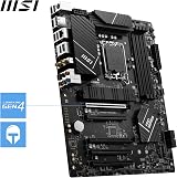 MSI PRO B760-P WIFI DDR4 ATX Motherboard LGA 1700 Intel 14th 13th 12th Gen view 5