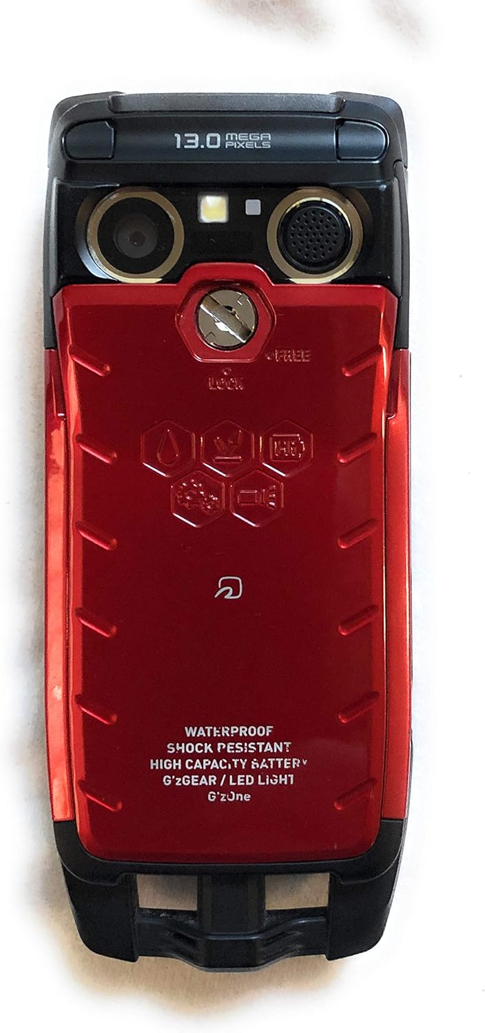 Amazon G Zone Type X レッド 携帯電話 白ロム Au 携帯電話本体 通販