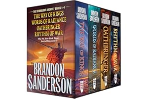 Stormlight Archives HC Box Set 1-4: The Way of Kings, Words of Radiance, Oathbringer, Rhythm of War