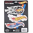 Hot Wheels Flame Adhesive Vinyl Decals - Fun Set of Hot Wheels Stickers for Car, Window, Water Bottle or Laptop