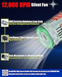 LEDYOTRY 7440 LED Bulb Amber Yellow 4000 Lumens for
