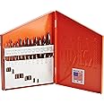 KnKut 13 Piece Mechanics Length Step Point Drill Bit Set 1/16"-1/4" by 64ths