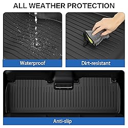 Weize Floor Mats for Tesla Model 3 5-Seat 2021-2023