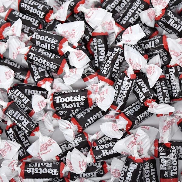TOOTSIE ROLL MIDGEES – CHEWY CHOCOLATE GLUTEN-FREE CANDY MINIS – BULK BAG OF INDIVIDUALLY WRAPPED CANDIES FOR KIDS, PARTIES, CLASSROOM – 360 COUNT (PACK OF 1)