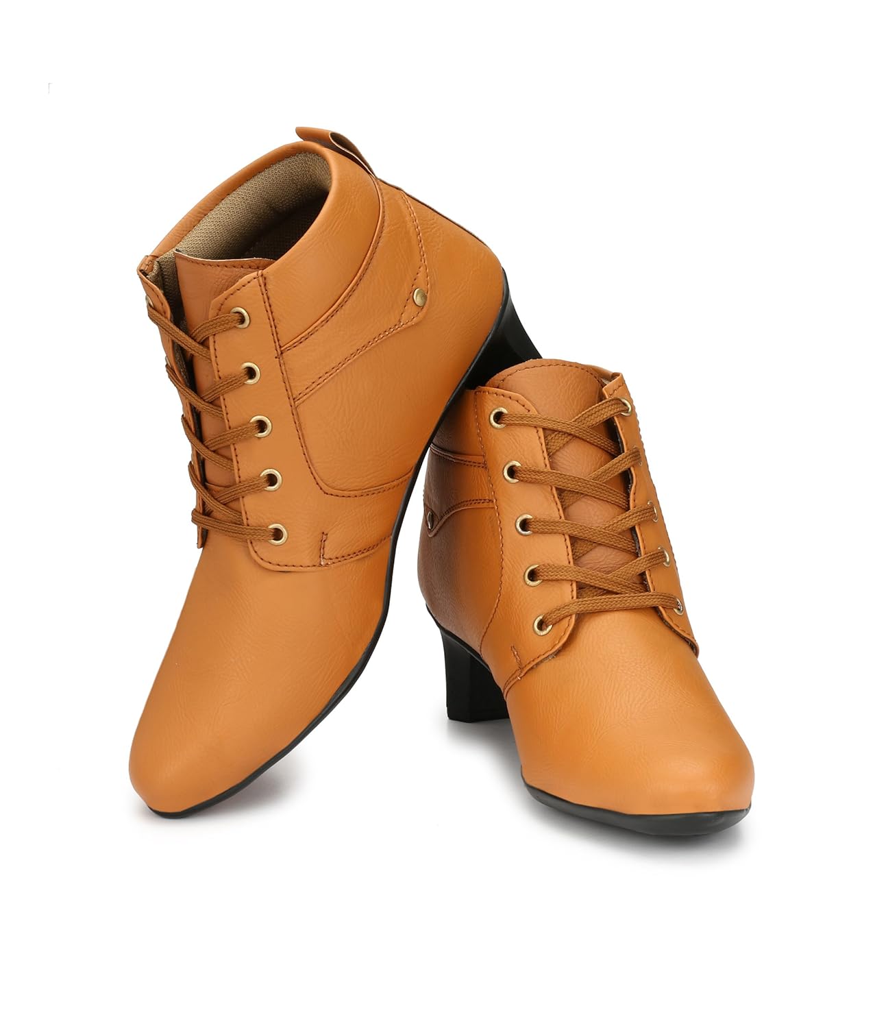 alexa shearling pull on boots (tan)