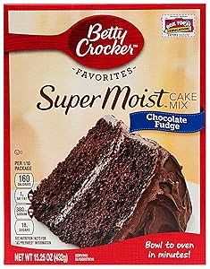 Betty Crocker Super Moist Chocolate Fudge Cake Mix 15.25 oz