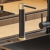 TYESTAND SD-100 Sink Soap Dispenser Brass Pump Head Built in Soap Dispenser for Kitchen and Bathroom Sink with 1000ml Bottle and 59"(1.5m) Extension Tube Kit (Black)