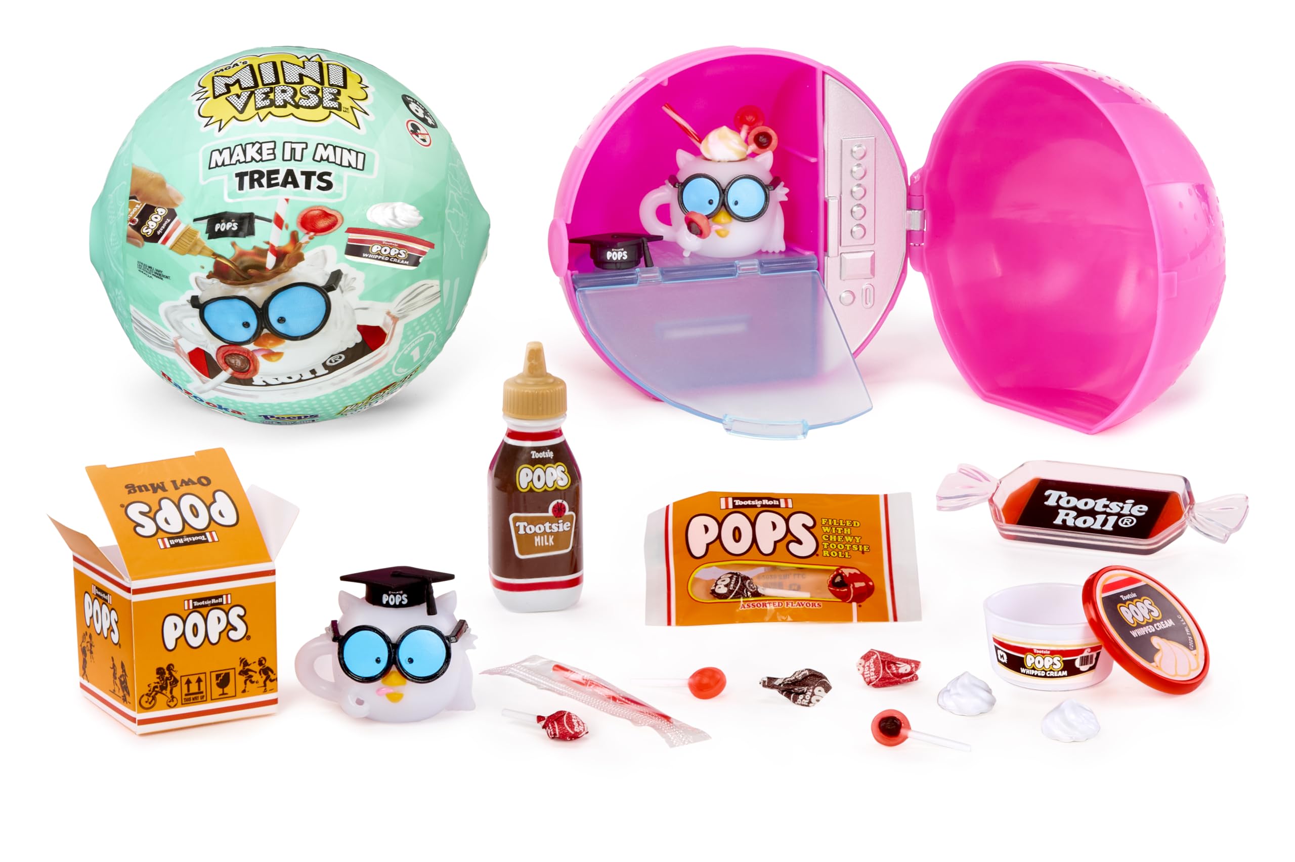 Photo 1 of MGA's Miniverse Make It Mini Treats (2-Pack), Mini Collectibles - Mystery Blind Packaging, Candy Theme, DIY, Resin Play, Replica Food, NOT Edible, Collectors, Gift, 8+