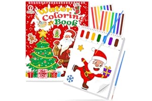 Livres de coloriage à l'eau pour tout-petits, livre de peinture à l'aquarelle et papier d'art pour enfants âgés de 3, 4, 5, 6