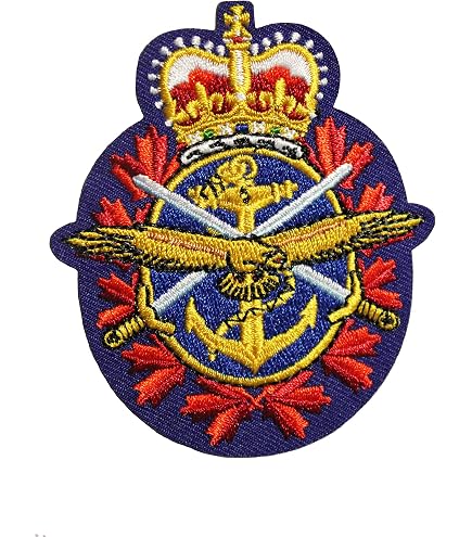 Pro Armour Support Our Troops Iron-On Patch - Embroidered Canadian Forces Badge