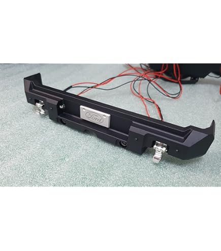 Amazon.com: CEN Racing CD0429 Complete Black Bumper Set for