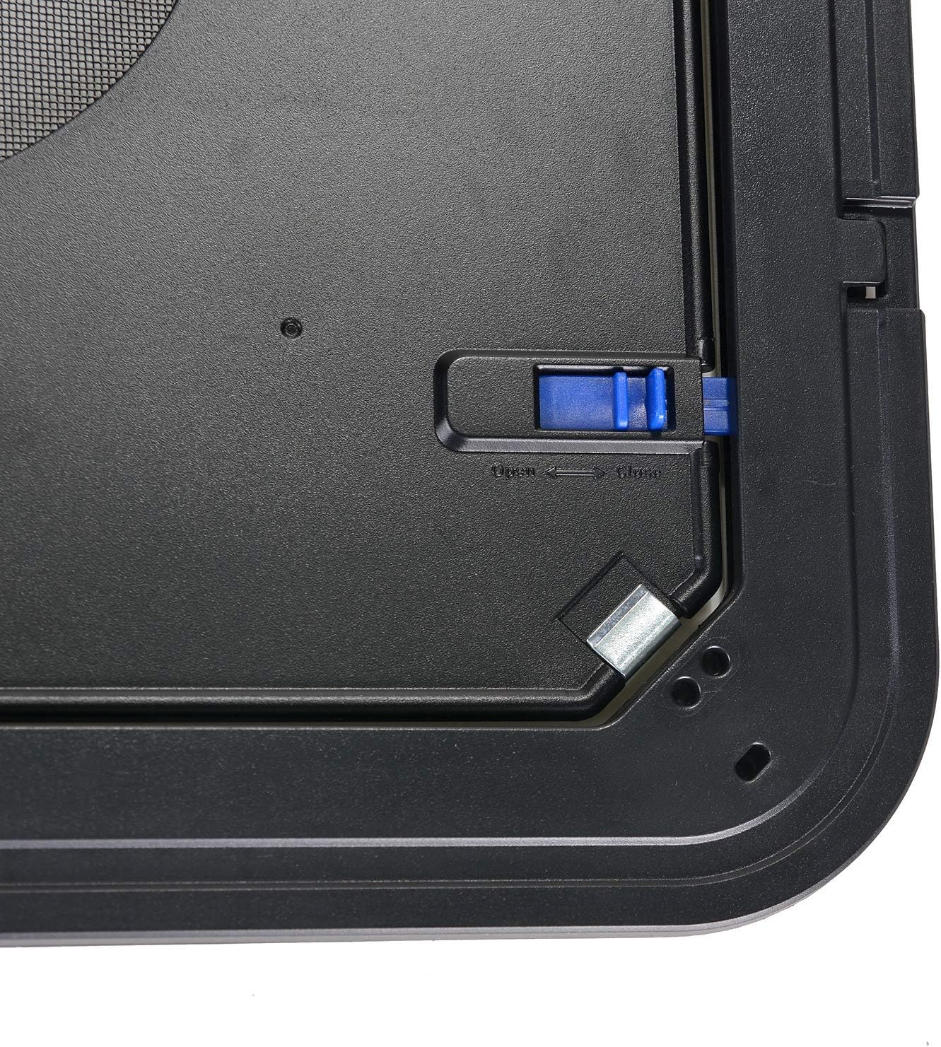 Ownpets Screen Dog Door, Inside Door 12x14x0.4 inch, Lockable Pet Screen Door with Magnetic Self Closing Function, Screen Door for Dogs &Cats : Pet Supplies