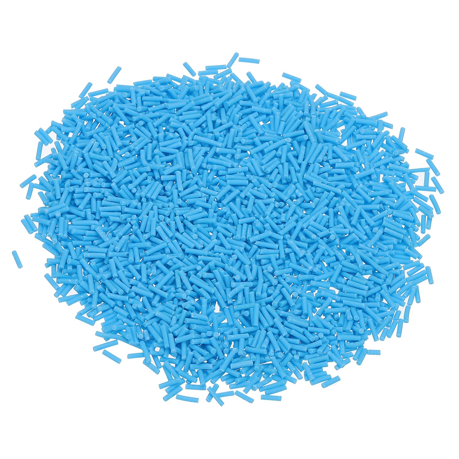 PATIKIL 100g Fake Sprinkles, Faux Sprinkles Clay Sprinkles Sugar granules for Nail Art DIY Crafts Cake Phone Case Resin Nail Art Slices Polymer Slices, Blue