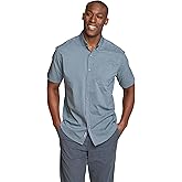 Eddie Bauer Mens Short Sleeve Voyager Flex Shirt