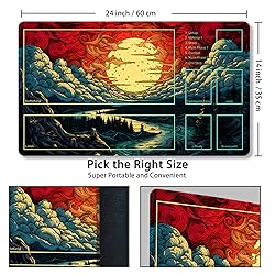 Malqiqi Playmat for MTG, with Free Storage
