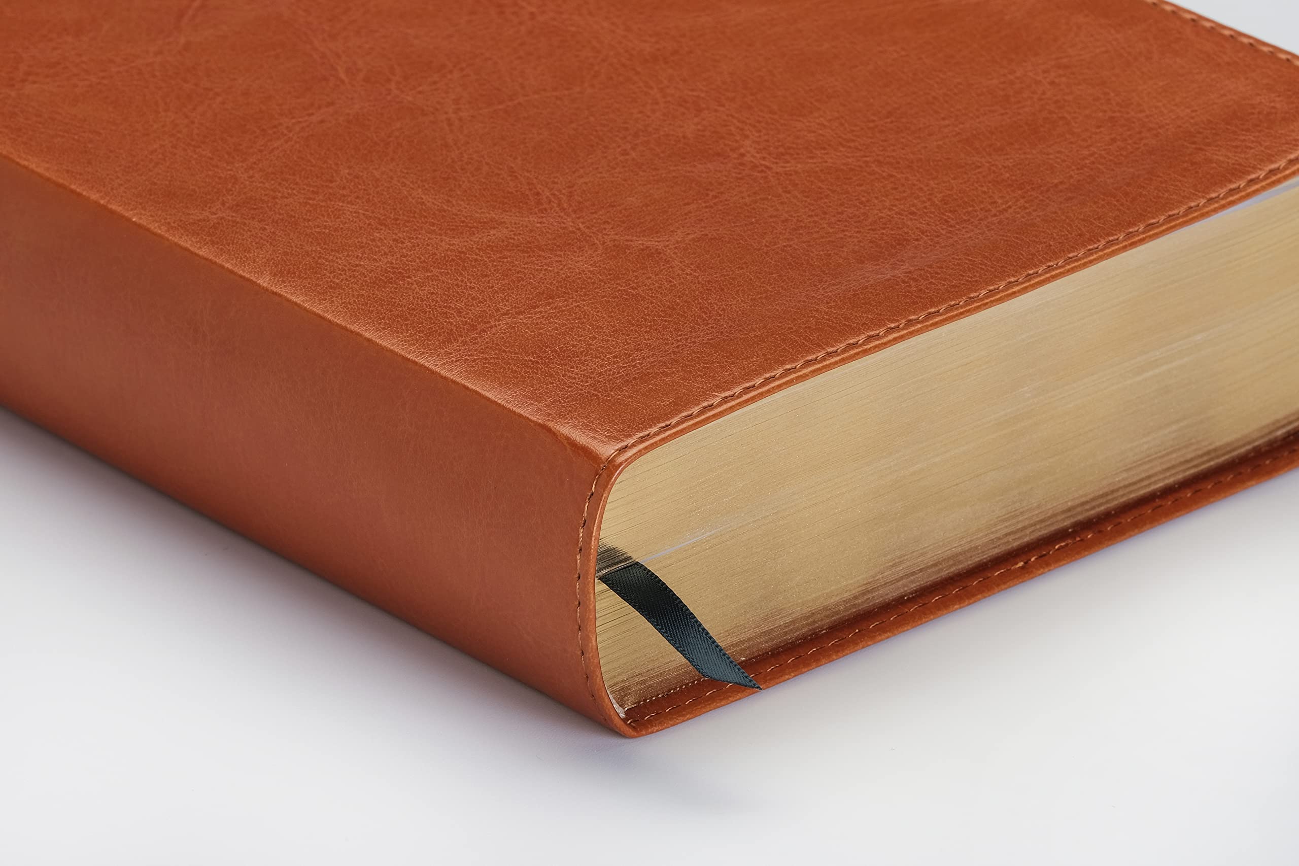 NLT Personal Size Giant Print Bible, Filament-Enabled Edition (LeatherLike, Classic Tan, Red Letter): DaySpring Signature Collection