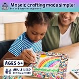 Purple Ladybug Decorate Your Own Mosaic Photo Frame Craft Kit view 5