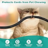 Fentar 3m Cable Tidy Sleeve Self Wrapping Flame Retardant Black 25-30mm view 2