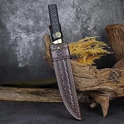 LENGREN Tactical Wakizashi Full Tang Fixed Blade