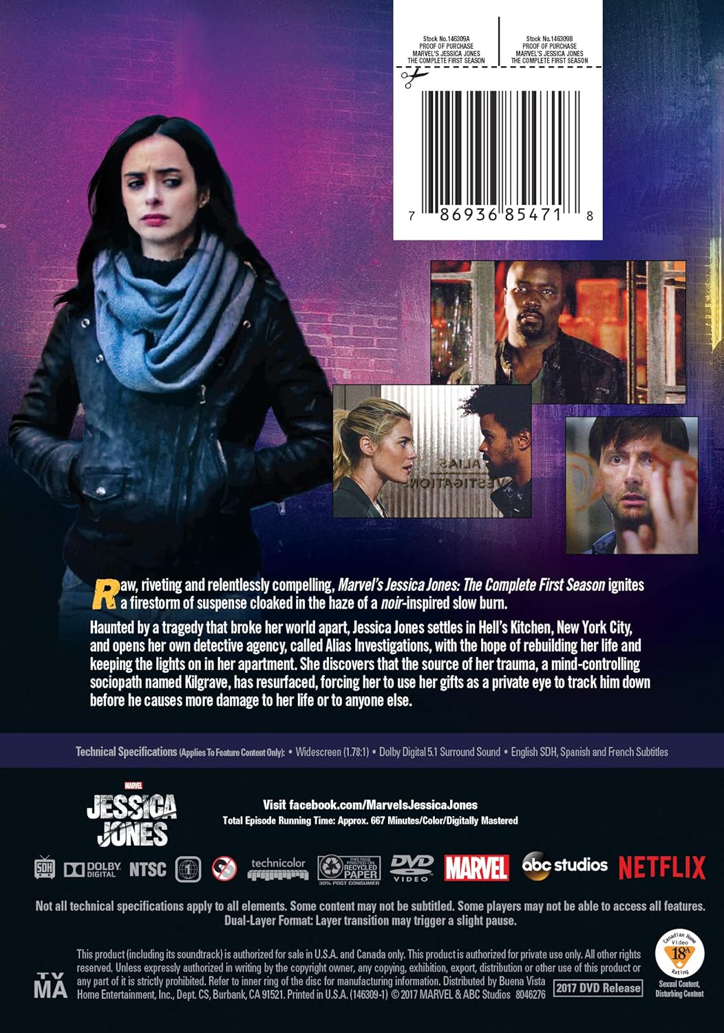 doom patrol netflix on Amazon Com Jessica Jones The Complete First Season Moriarty Erin Taylor Rachael Ritter Krysten Darville Eka Colter Mike Movies Tv