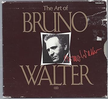 Bruno Walter Bruno Walter ブルーノ ワルターの芸術第ii期 Amazon Com Music