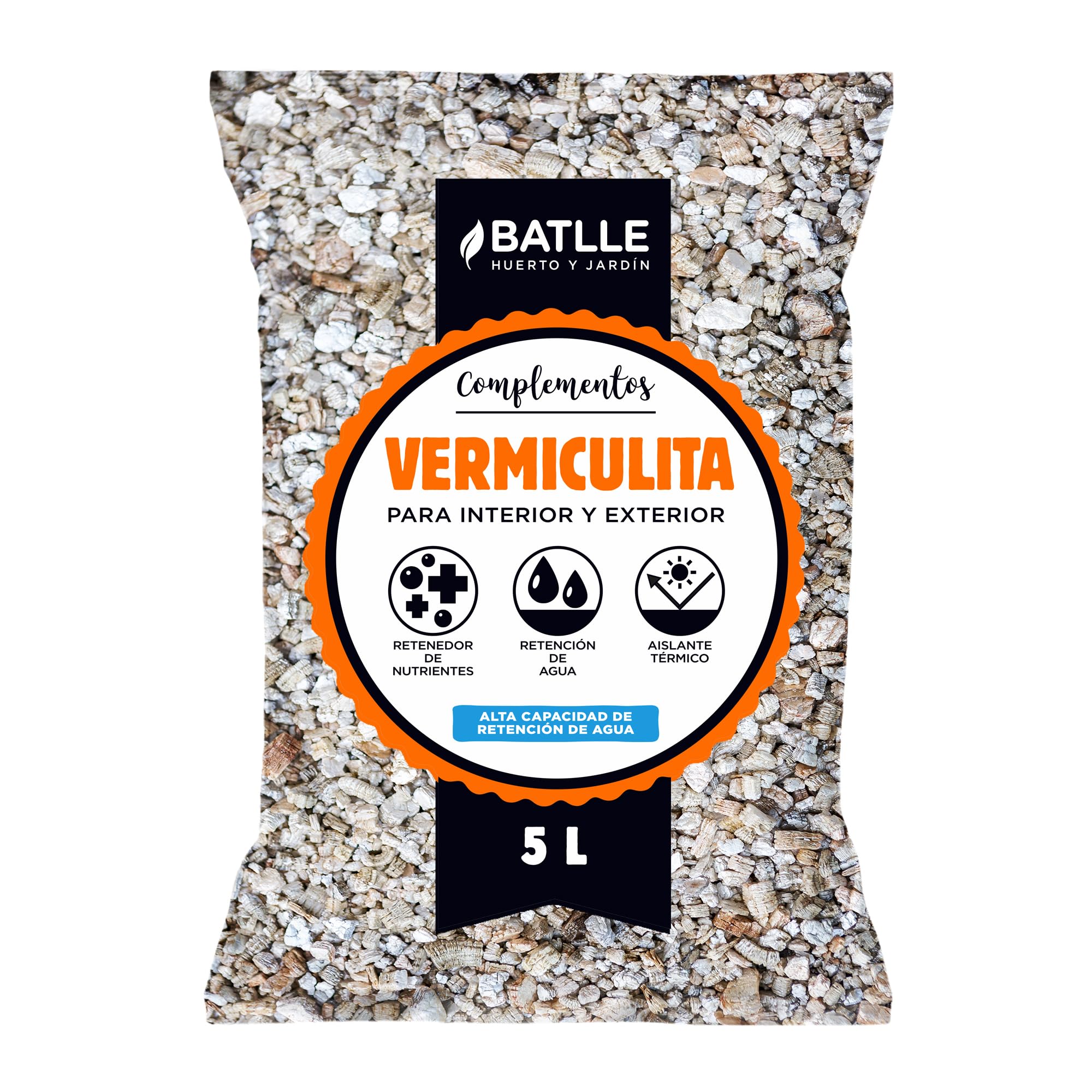 Semillas Batlle 960096BUNID – Vermiculite Substrate 5 l