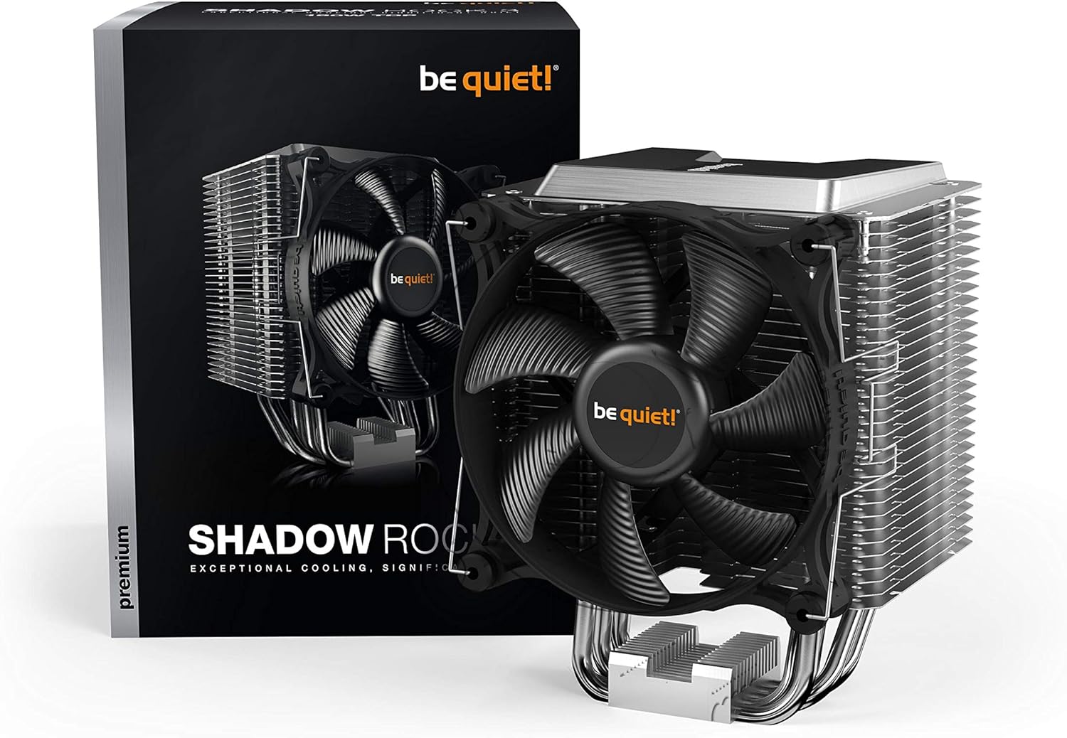 be quiet! Shadow Rock 3, BK004, 190W TDP, enfriador de CPU: Be: Amazon.es: Informática