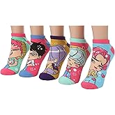 Bioworld KPop Demon Hunters Saja Boys 5-Pair Pack Ankle Socks