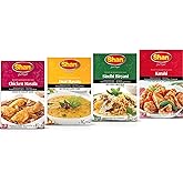 Shan - Spice Mix Combo #5 (Chicken Masala, Karahi, Daal Masala, Sindhi Biryani)