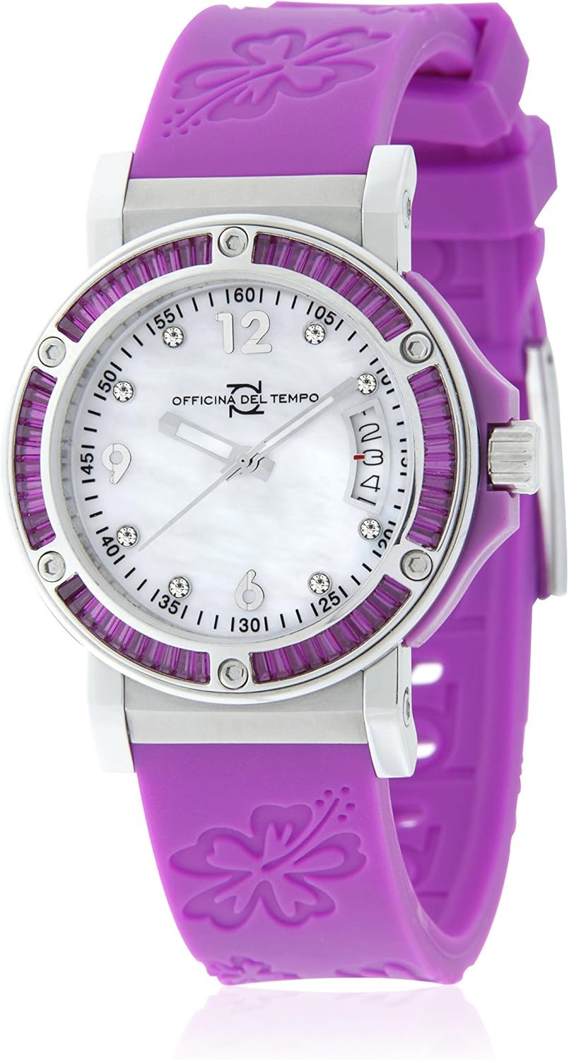 Officina del Tempo OT1050-0441FWF_- - Reloj Color Morado ...