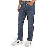 Chaps Mens 5 Pocket Relaxed Fit Stretch Waist Denim Jeans