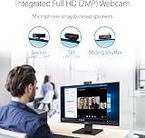 ASUS BE24EQK 23.8" Full HD IPS Frameless Business Monitor Webcam Mic Array view 3