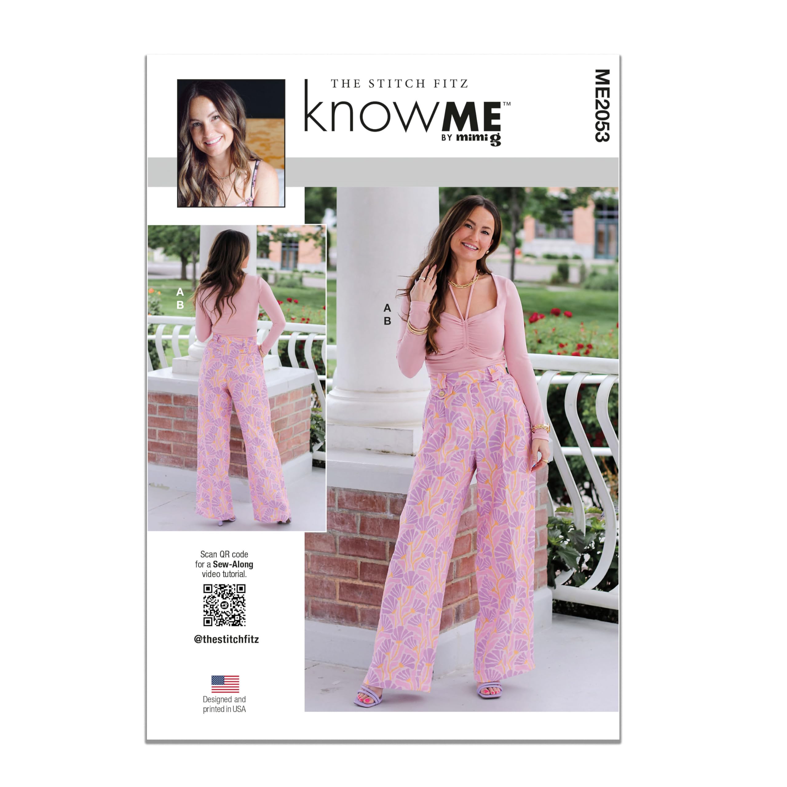 Know ME ME2053H5 Misses' Trousers and Knit Top by The Stitch Fitz H5 6-8-10-12-14