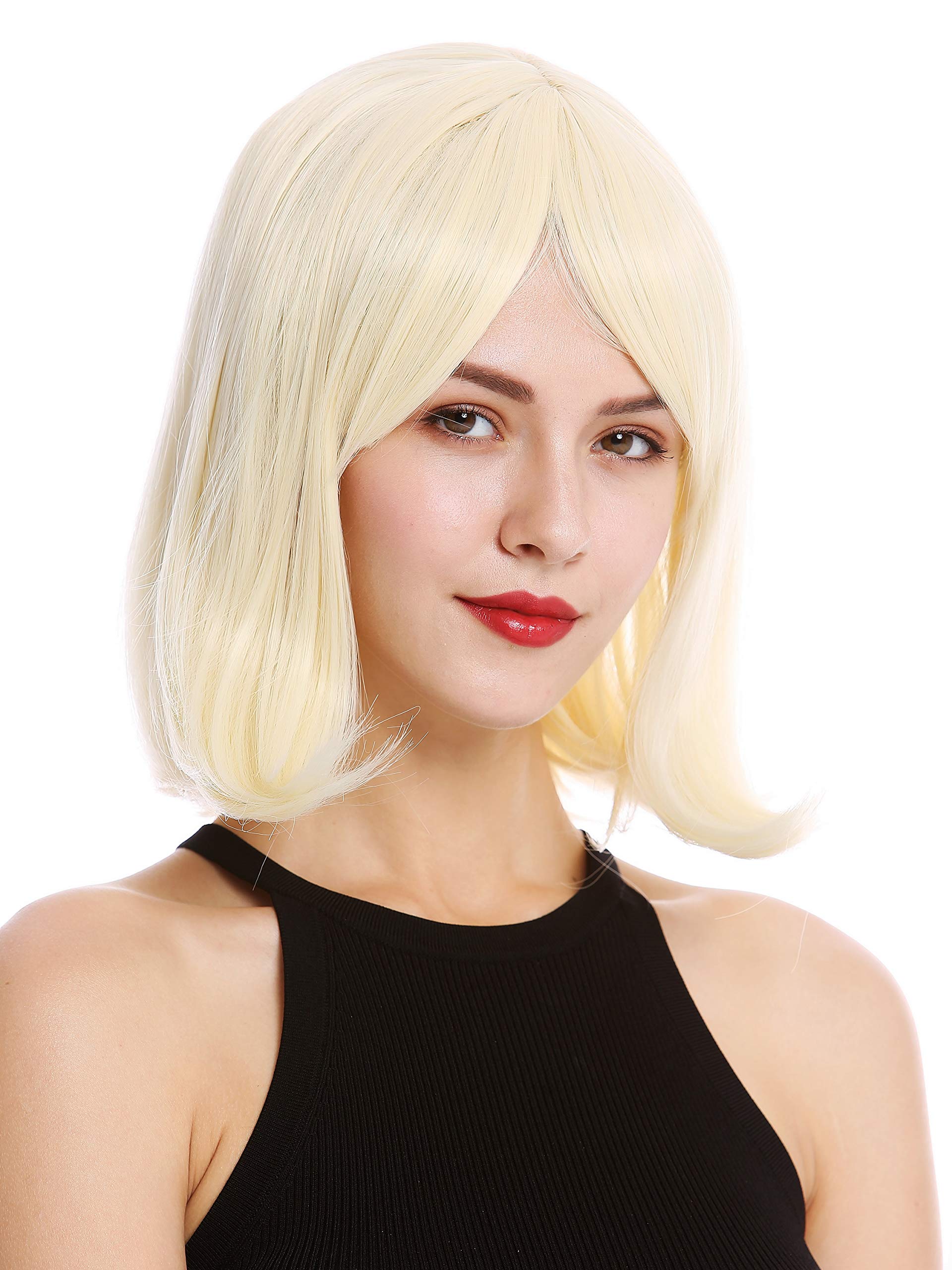 WIG ME UP - YZF-4357-613 Lady Quality Wig Bob Longbob shoulder-length curved tips platinum blond