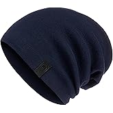 Warm Slouchy Beanie Hat - Deliciously Soft Daily Beanie in Fine Knit