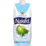 Naked Juice 100% Organic Pure Coconut Water, USDA Organic Certified, NON GMO Project Verified, 16.9 Ounce, 12 Pack
