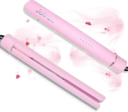 rounded flat iron for curls