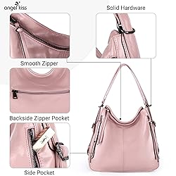 Angel Kiss Convertible Backpack Purse for Women