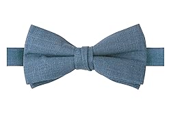 Spring Notion Men's Linen Blend Bow Tie Remy